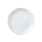 image of Steelite 82109AND0163 - Coupe Rim Bone China Plate, 8.25" x 0.875", Flame William Edwards - 1 Dozen
