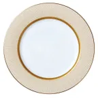 image of Steelite 82115AND0101V1 Signature Diamond William Edwards Bone China Plate, 11.75" Diameter - 1 Dozen