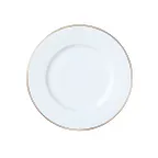 image of Steelite 82115AND0103 Diamond William Edwards Round Bone China Plate 8.75" X 0.625" - 1 Dozen