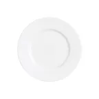 image of Steelite 82125AND0103 - Round 8.75" x 0.625" Bone China Dinner Plate, Quanta Edwards - 1 Dozen