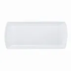 image of Steelite 82132AND0136 Lahari Bone China Rectangle Tray, 13.375" x 6" x 0.75", Mica Finish - 1 Dozen