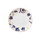 image of Steelite 82135AND0163 Coupe Plate, 8.25" x 0.875" Bone China, Makira William Edwards, Rim - 1 Dozen