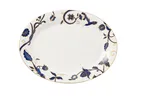 image of Steelite 82135AND0322 - Signature Makira Oval Bone China Tray, 14" x 11" x 1.25" - 6/Case