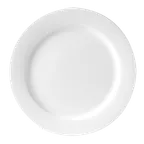 image of Steelite 9001C302 - 10" Flat Rim Round China Plate, Monaco Vogue, Vitrified Oven Safe 530°F - 24/Case