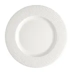 image of Steelite 9117C1183 Mid Rim 9" Round Plate, White Willow, Ceramic, Oven Safe to 530°F - 24/Case