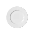 image of Steelite 9119C1234 - 8.0" x 0.625" Round Rim Plate, Alumina Vitrified China, Alina Design - 1 Dozen