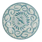 image of Steelite A125P103 - 10.25" Rimmed Rolled Edge Round Plate, Puebla Anfora Vitrified China, 1 Dozen