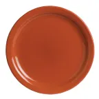 image of Steelite A180P204 10-5/8" Round Narrow Rim Vitrified China Plate, Festivale Mixed Colors - 1 Dozen