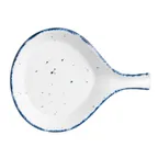 image of Steelite A330P001 Fry Pan Server 18 Oz 8-1/4" X 7-3/4" X 1-3/8" China Matte White - 1 Dozen