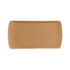 image of Steelite A902P250 - Rect Side Tray, 8" x 4-3/8", Vitrified China, Sedona Toffee Finish - 1 Dozen