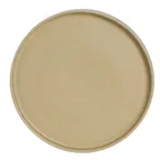 image of Steelite A922P258 - 9" Round Vitrified China Tray, Anfora Chena Matte White Finish - 1 Dozen