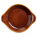 image of Steelite B008P176 - Au Gratin Dish, 8" x 6-5/8", 13-3/4 oz China Glazed, Double Handles - 1 Dozen
