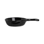 image of Steelite DCI217BK Skillet Server, 24 oz Black Ceramic, 11-5/8" L x 7-3/4" W x 2" H - 1 Dozen