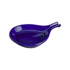 image of Steelite DCI21SCB Skillet Server, 18 oz, 11"L x 8-1/4"W x 1-1/2"H, Blue Ceramic, Oven Safe - 1 Dozen