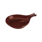 image of Steelite DCI21SLB Skillet Server, 18 oz, 11"L x 8-1/4"W x 1-1/2"H, Ceramic Laredo Brown - 1 Dozen