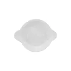 image of Steelite DCI432UW - White Ceramic Au Gratin Dish 6‑1/2"×5"×7/8" 6 oz Oven Safe Lead‑Free - 1 Dozen