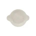 image of Steelite DCI433W - 8 oz White Round Ceramic Au Gratin Dish, 7½" L × 6" W × 1" H - 1 Dozen