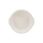 image of Steelite DCI613W Au Gratin Dish, 10 Oz, White Ceramic, 7-1/8" L x 6-3/8" W x 1-1/4" H - 1 Dozen