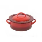 image of Steelite DW02CWG8RD2 2‑Qt Chafing Dish, 11.5" W x 9.5" D x 5.75" H, 18/10 SS, Cover, Induction Ready
