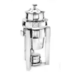 image of Steelite DW02SKHSS Soup Chafer Marmite, 2‑Qt Petite Hinged Cover, 18/10 Stainless Steel Construction