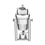 image of Steelite DW02SWHSS Petite Marmite Soup Chafer, 2 Qt Hinged Cover, 18/10 Stainless Steel Construction
