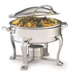 image of Steelite DW04DHSS 4-Qt Chafer 15.25" W x 15.0" D x 11.0" H 18/10 Steel Induction - Millennium