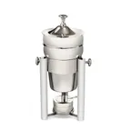 image of Steelite DW04SWHSS Soup Chafer Marmite, 4-qt Hinged Cover, 18/10 Stainless, 10"W x 8.75"D x 19"H