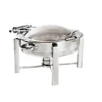 image of Steelite DW06KHSS Chafer Tower, 2‑Gal 17.5" W x 18.0" D x 12.0" H, Steel, Cover, Induction Ready