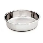 image of Steelite DW06RFP4 Chafing Dish Pan, Round 15.25" x 15.25" x 3" (2‑Gal/5‑8 qt) 18/10 Stainless Steel
