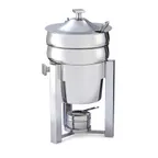 image of Steelite DW06SKSS Marmite Soup Chafer, 6 Qt 1.5 Gal 10.75"W x 19"H, 18/10 Steel, Lift‑Off Cover