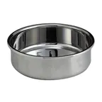 image of Steelite DW62RFP - 2.0 Qt Round Food Pan, 9.5" x 9.5" x 3.0" Stainless Steel, 18/10 DW Haber Insert
