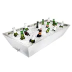 image of Steelite DWTUB36187 Beverage Tub, 36"W x 18"D x 7"H, 18/10 Stainless Steel DW Haber Buffet Chiller