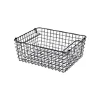 image of Steelite GWWBGN12BK Rectangular 12.375" x 10.0" x 4.75", Black 18/0 Stainless Hand Wash - 6/Case