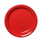 image of Steelite HL1461326 6.625" Round Scarlet China Medium Rim Plate, Oven Safe to 425°F - 1 Dozen