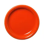 image of Steelite HL1461338 Plate, 6.625" Round China, Fiesta Poppy, Oven Safe to 425°F, Rim - 1 Dozen