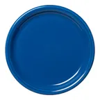 image of Steelite HL1480337 - 10.5" Lapis Fiesta Round Dinner Plate, China, Oven Safe to 425°F - 1 Dozen