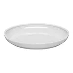 image of Steelite HL1507100 Round White Porcelain Plate, 10.375" Diameter, Oven Safe to 425°F, - 6/Case