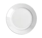 image of Steelite HL20110000 - 6-1/4" Round China Plate, Arctic White, Rolled Edge - 1 Dozen