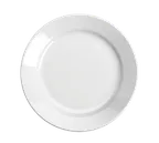 image of Steelite HL20310000 7-1/8" Round China Plate, Arctic White, Rolled Edge - 1 Dozen