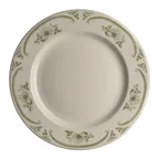 image of Steelite HL2039885 - 7-1/8" Round China Plate, Rolled Edge, Homer, American Rose Blue Moss, 1 Dozen