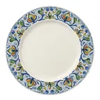 image of Steelite HL20463906 - 8.25" Round Rolled Edge China Plate, Catalina Design, Sold Per Dozen - 1 Dozen