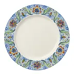 image of Steelite HL20863909 Rolled Edge Round China Plate, 11.125" Diameter, Cyprus Finish - 1 Dozen