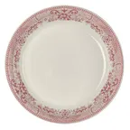 image of Steelite HL30663923 8.25" Coupe Rim China Plate, Willow Rim Rose Finish, Empire Style - 1 Dozen