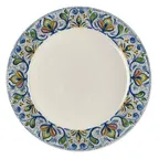 image of Steelite HL31063906 - 10-3/8" Coupe Rim Round China Plate, 10.375" Diameter, Empire Design - 1 Dozen