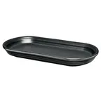 image of Steelite HL41220000 Oval Bread Tray 22 oz 11.875" x 5.625" x 1.5" Fiesta China Safe 425°F - 6/Case