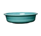 image of Steelite HL455107 - 2.5 Qt Turquoise China Bowl, 10.5" Diameter, Oven Safe to 425°F - 4/Case