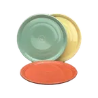 image of Steelite HL467100 - 11.75" Round White China Plate, Rolled Edge, Oven Safe to 425°F, 4/Case