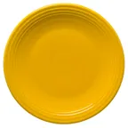 image of Steelite HL467342 - 11.75" Round China Plate, Fiesta Daffodil, Rolled Edge, Oven Safe 425°F, 4/Case