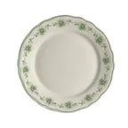 image of Steelite HL54463880 9" China Plate, Giselle Green, Scalloped, Dishwasher/Oven Safe 500°F - 24/Case