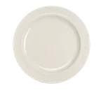 image of Steelite HL6031000 5-1/2" Round China Plate, Homer Lyrica Design, Elegant Dinnerware - 1 Dozen